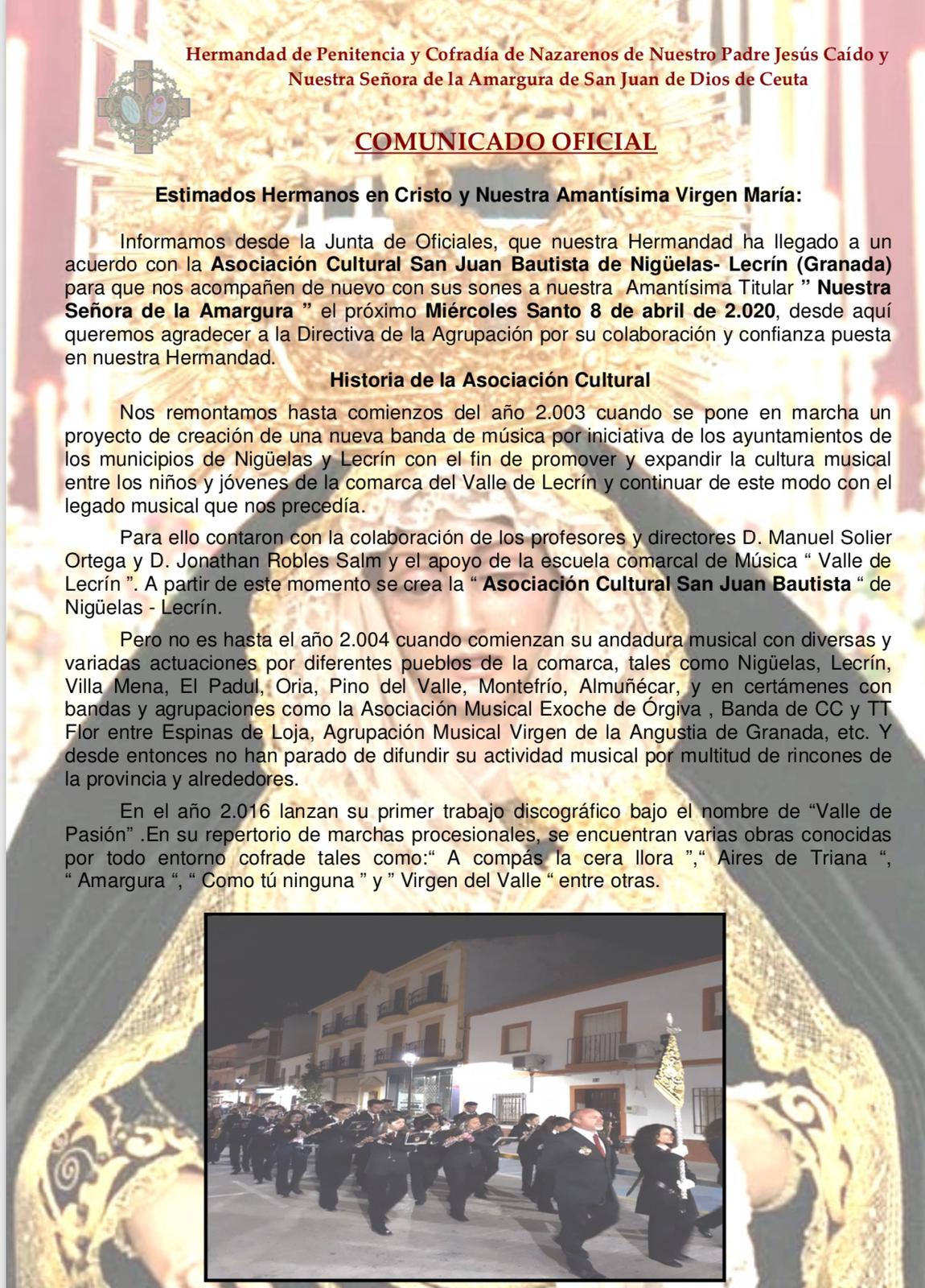 En este momento estás viendo Firma de Contrato para Semana Santa 2020 – Ceuta